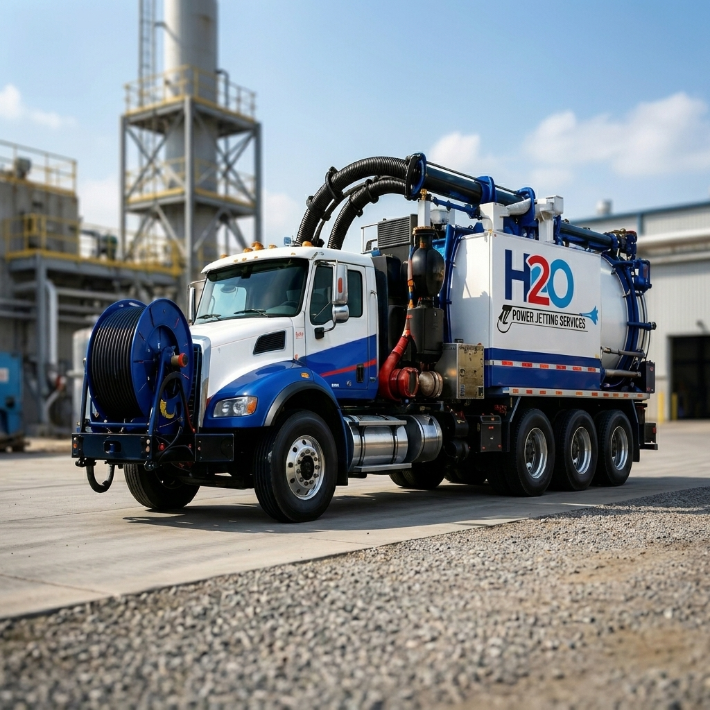 H2O Power Jetting Services industrial truck